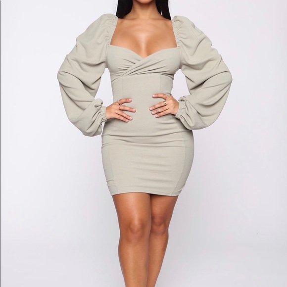 Mint mini dress - Picture 1 of 4